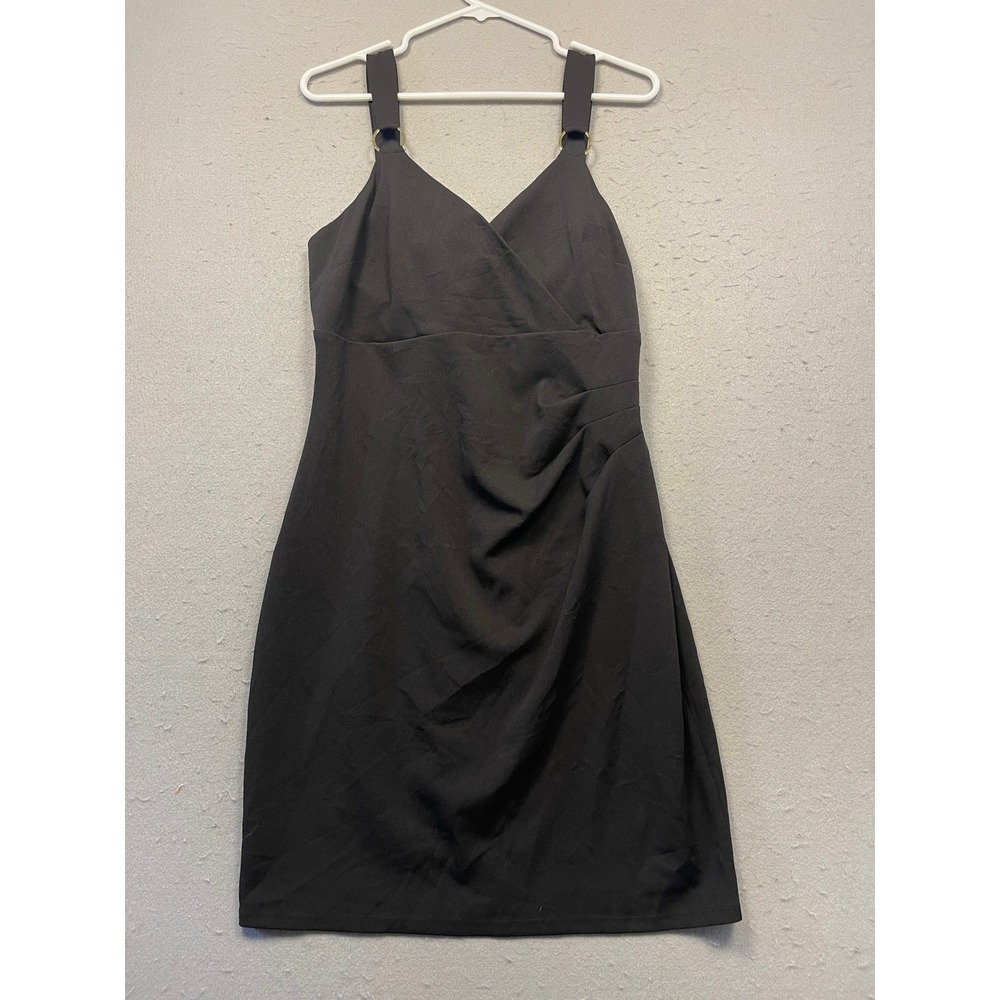GUESS Dress Crepe Black Size 12 Womens
